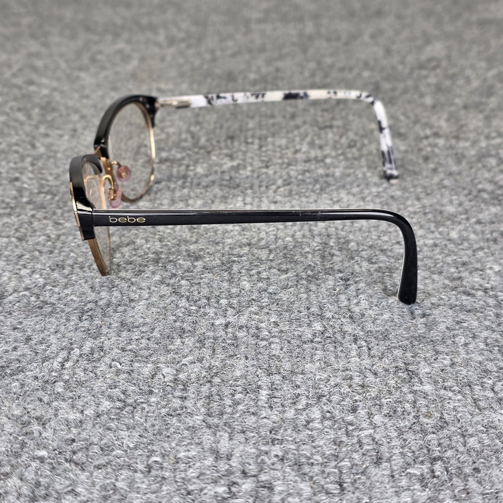 Bebe Eyeglasses Frame BB5162 600 Women's Berry Metal Round Full Rim 53-17-135 - Picture 3 of 10
